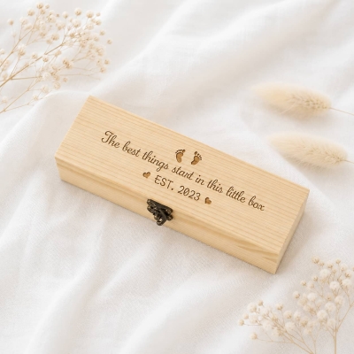 Wholesale Pregnancy Test Keepsake Box for Baby Gifts