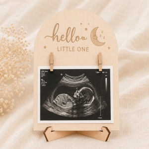 Wholesale Wooden Pregnancy Announcement Plaque Baby Shower Gift