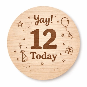 Personalized Wooden Birthday Sign Celebrate Every Year