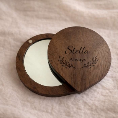 Customized Compact Mirror Bulk Engraved Gift