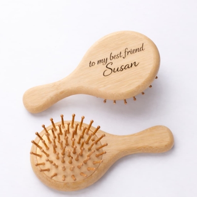 Customized Wooden Comb Massager for Friends Gift