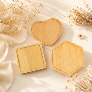 Bamboo Coaster Set Wholesale for Housewarming Gift Sets
