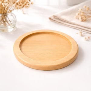 Custom Pine Round Wooden Coaster Wholesale