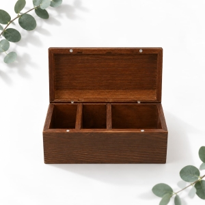Wholesale Custom Brown Pine Wood Promotional Gift Box