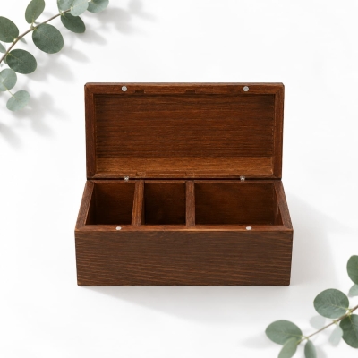 Wholesale Custom Brown Pine Wood Promotional Gift Box