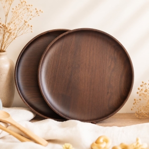 Black Walnut Wood Serving Tray Bulk Order Wholesale