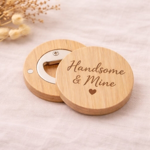 Custom Bamboo Bottle Openers for Boyfriend Gift Wholesale