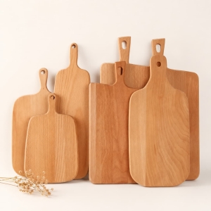 Eco-Friendly Beech Wood Cutting Board for Home Cooking