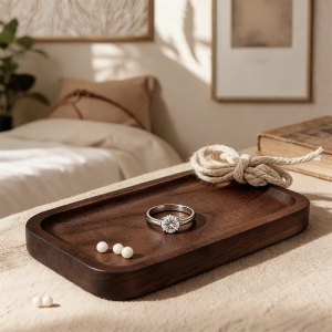 Custom Walnut Jewelry Tray Gifts Factory Wholesale