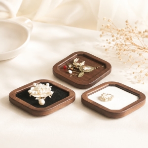 Walnut Wood Trinket Tray Wholesale Manufacturer