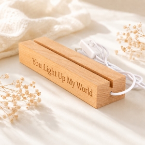 Wooden LED Light Display Base Manufacturer Supplier